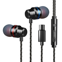 Metal In-Ear Headphones with Heat Tone for Mobile Phones