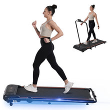 Folding Treadmill Under Desk Electric Running Walking Pad Treadmill w/ Remote