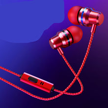 Metal In-Ear Headphones with Heat Tone for Mobile Phones