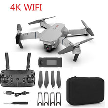 Folding high-definition aerial quadcopter