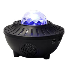 led bluetooth music projector light