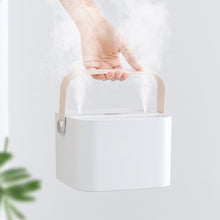 2.5L Large Capacity Air Humidifier Smart Screen Display Humidifiers 4000mAh Double Hole Spray Long-Lasting Moisturizing for Home