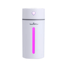 New Diamond Humidifier Car Colorful Light Humidifier Silent Aroma Diffuser