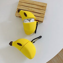 Compatible with Apple, Lovely banana airpods Pro protective silicone