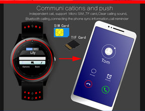 Call photo pedometer smart watch