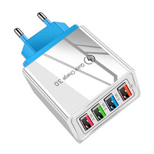 Luminous Color Mobile Phone Charger with Intelligent 3A Fast Charge