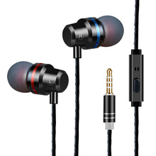 Metal In-Ear Headphones with Heat Tone for Mobile Phones