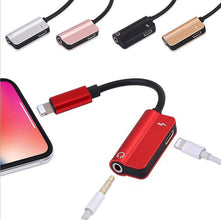 Compatible with Apple , Flash to 3.5mm Splitter AUX Adapter Headphone