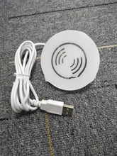 Independent Wireless Round Mobile Phone Charger for Desks and Furniture