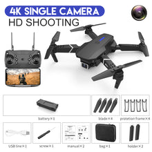 E88 Drone Aerial Photography HD 4K Dual Camera Remote Control Airplane Toy