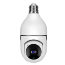 WiFi CAMERA 1080P Bulb 4X Zoom Camera E27 Home 5GWiFi Alarm Monitor