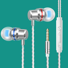 Metal In-Ear Headphones with Heat Tone for Mobile Phones