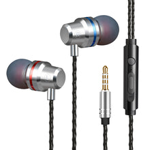 Metal In-Ear Headphones with Heat Tone for Mobile Phones