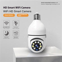 Panoramic Lamp Holder Camera Wireless E27 Bulb Camera