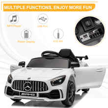 Mercedes-Benz Dual Drive 12.00 4.5Ah Roadster With 2.4G Remote Control White