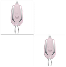 Keyring Charging Bank Wireless Portable 1500 Mah Emergency Power Supply Telescopic Small Mobile Power Supply