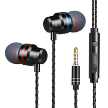 Metal In-Ear Headphones with Heat Tone for Mobile Phones