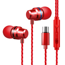 Metal In-Ear Headphones with Heat Tone for Mobile Phones