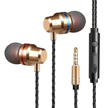 Metal In-Ear Headphones with Heat Tone for Mobile Phones