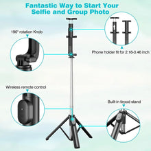 Extendable Selfie Stick Tripod With Wireless Remote Phone Holder Portable Phone Tripod For Group Selfie Live Streaming Video Rec